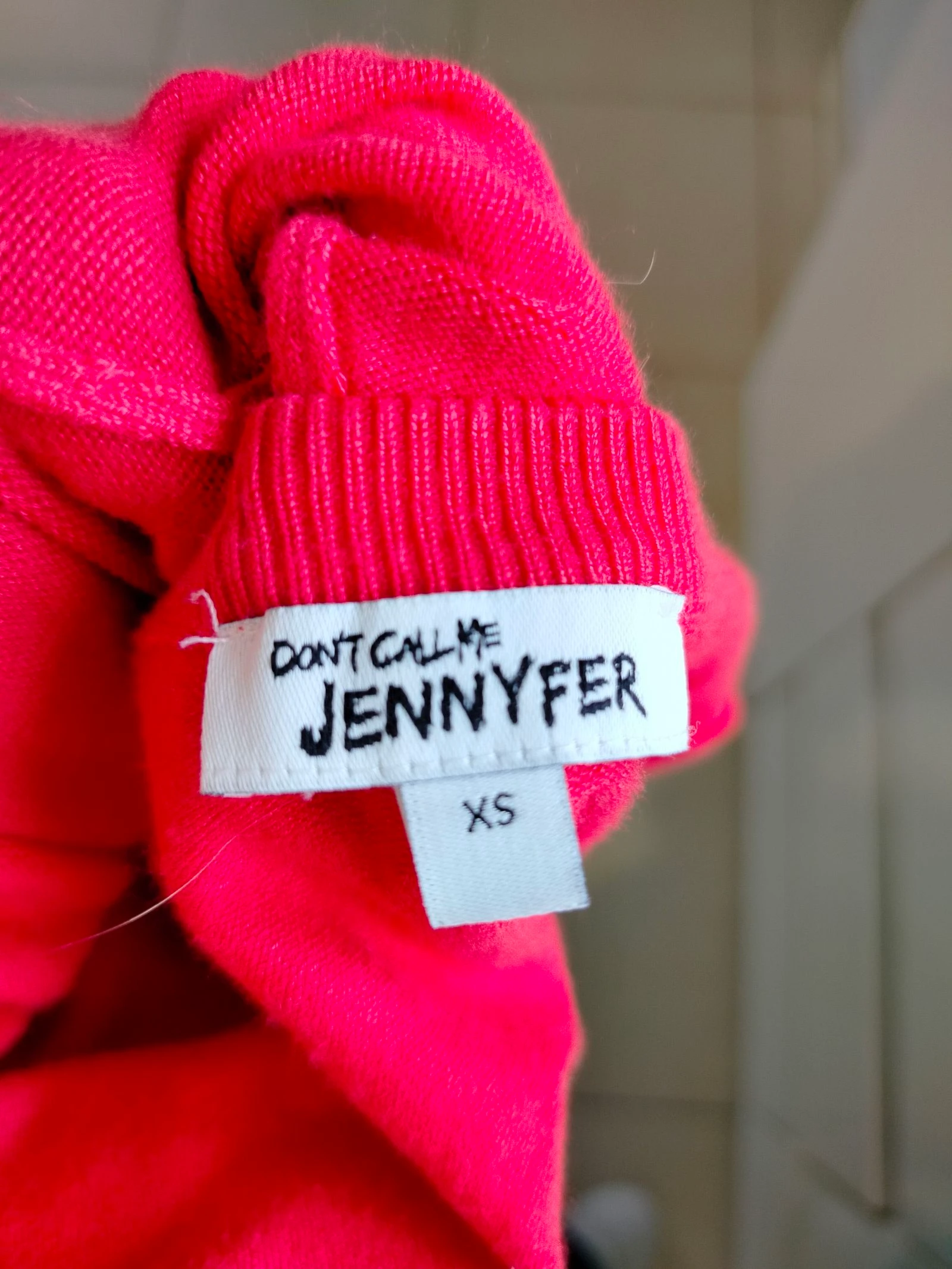 Red Jennyfer XS long-sleeved sweater – photo 5